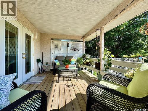 105 Russell Drive, Yorkton, SK - Outdoor With Deck Patio Veranda With Exterior
