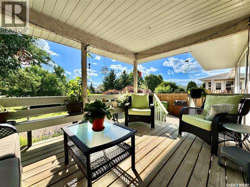 105 Russell Drive, Yorkton, SK - Outdoor With Deck Patio Veranda With Exterior
