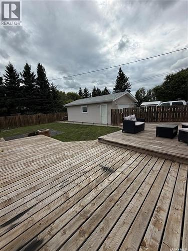 121 Pine Street, Porcupine Plain, SK - Outdoor With Deck Patio Veranda