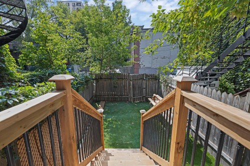 Courtyard - 4-1228 Rue St-Mathieu, Montréal (Ville-Marie), QC - Outdoor