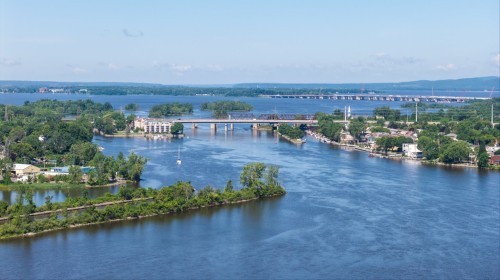 Photo aérienne - 615-695 Boul. Perrot, L'Île-Perrot, QC - Outdoor With Body Of Water With View