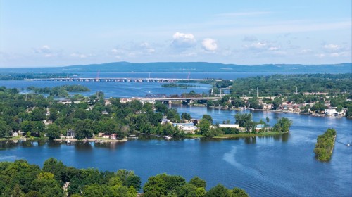 Photo aérienne - 615-695 Boul. Perrot, L'Île-Perrot, QC - Outdoor With Body Of Water With View