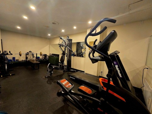 Exercise Room - 1024-2555 Av. Du Havre-Des-Îles, Laval (Chomedey), QC - Indoor Photo Showing Gym Room