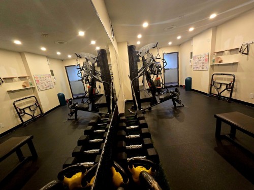 Exercise Room - 1024-2555 Av. Du Havre-Des-Îles, Laval (Chomedey), QC - Indoor Photo Showing Gym Room
