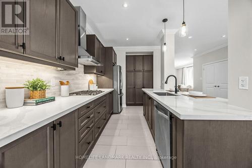 50 Keith-Wright Crescent, Ajax, ON - Indoor Photo Showing Kitchen With Upgraded Kitchen