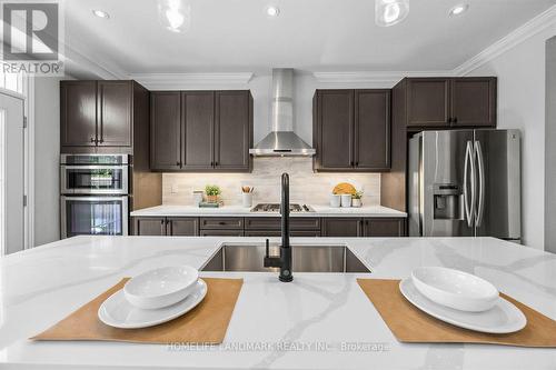 50 Keith-Wright Crescent, Ajax, ON - Indoor Photo Showing Kitchen With Stainless Steel Kitchen With Upgraded Kitchen