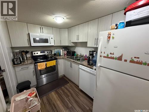 4046 33Rd Street W, Saskatoon, SK - Indoor Photo Showing Kitchen With Double Sink