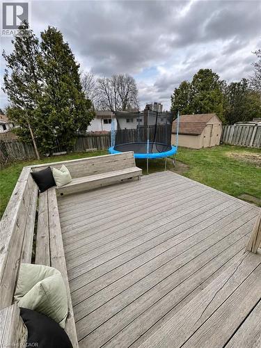 241 Thorner Drive, Hamilton, ON - Outdoor With Deck Patio Veranda