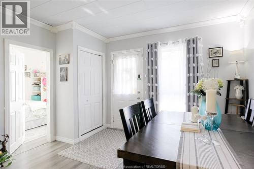 3612 King, Windsor, ON - Indoor Photo Showing Dining Room