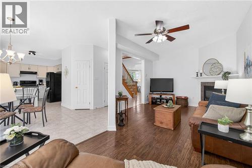 72 Beardmore Crescent, Acton, ON - Indoor Photo Showing Living Room With Fireplace