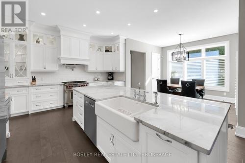 94 Terrence Park Drive, Hamilton (Ancaster), ON - Indoor Photo Showing Kitchen With Upgraded Kitchen