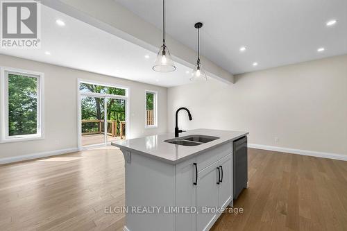 15 - 49 Royal Dornoch Drive, St. Thomas, ON - Indoor Photo Showing Kitchen With Double Sink