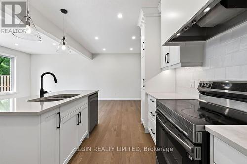 15 - 49 Royal Dornoch Drive, St. Thomas, ON - Indoor Photo Showing Kitchen With Double Sink With Upgraded Kitchen