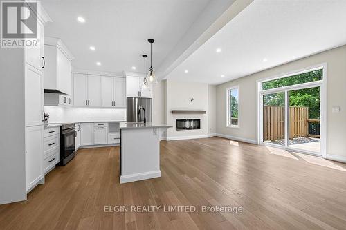 15 - 49 Royal Dornoch Drive, St. Thomas, ON - Indoor Photo Showing Kitchen With Upgraded Kitchen