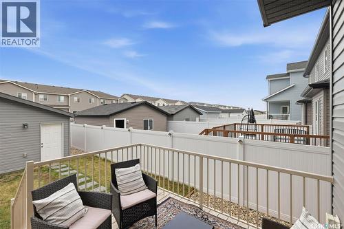 605 Feheregyhazi Boulevard, Saskatoon, SK - Outdoor With Deck Patio Veranda With Exterior
