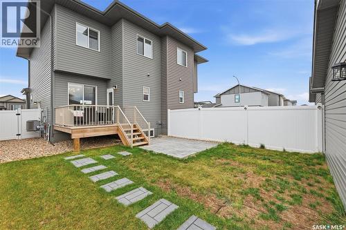 605 Feheregyhazi Boulevard, Saskatoon, SK - Outdoor With Deck Patio Veranda With Exterior