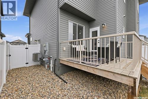 605 Feheregyhazi Boulevard, Saskatoon, SK - Outdoor With Deck Patio Veranda