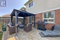 Back Deck off the Home. - 
