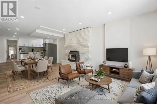 Virtual Staging - 385 Village Crescent, Kitchener, ON - Indoor Photo Showing Living Room