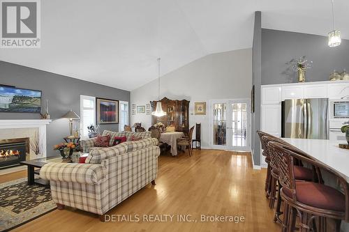 65 Kimberwick Crescent, Ottawa, ON - Indoor Photo Showing Living Room With Fireplace