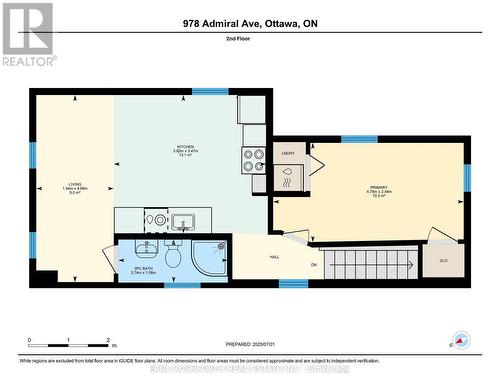 Floor Plan-Second Level - 978 Admiral Avenue, Ottawa, ON - Other