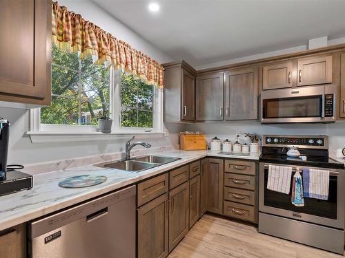39 Robert Drive, Dartmouth, NS - Indoor Photo Showing Kitchen With Double Sink
