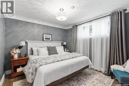 Rural Address / Naismith Acreage, Young, SK - Indoor Photo Showing Bedroom