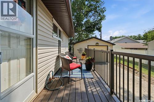 323 Toronto Street N, Regina, SK - Outdoor With Deck Patio Veranda With Exterior