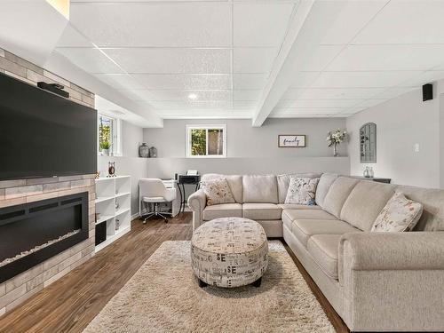 174 Silver Road, West Northfield, NS - Indoor Photo Showing Living Room With Fireplace