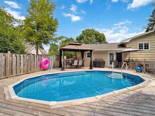 174 Silver Road, West Northfield, NS - Outdoor With In Ground Pool With Deck Patio Veranda