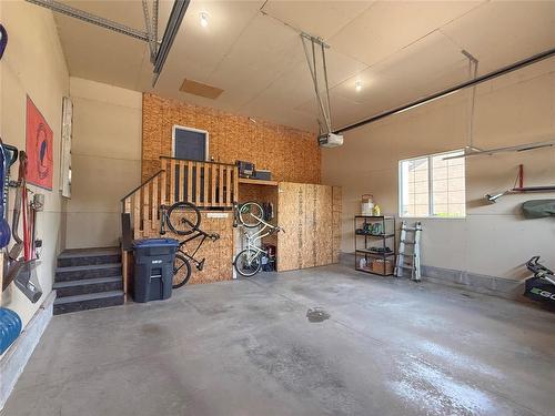 24 Brookwood Drive, Brandon, MB - Indoor Photo Showing Garage