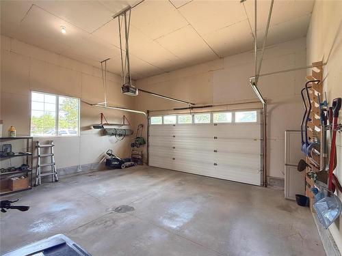 24 Brookwood Drive, Brandon, MB - Indoor Photo Showing Garage
