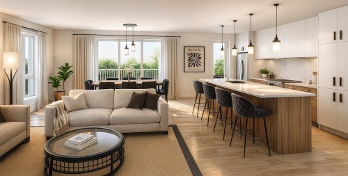 Overall view - 101-65 Av. Vézina, Saint-Esprit, QC - Indoor Photo Showing Living Room