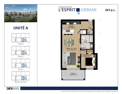 Floor Plan - 101-65 Av. Vézina, Saint-Esprit, QC - Other