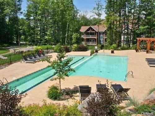 Pool - 110-240B Rue Du Cercle-Des-Cantons, Bromont, QC - Outdoor With In Ground Pool With Backyard