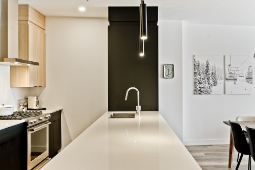 Kitchen - 110-240B Rue Du Cercle-Des-Cantons, Bromont, QC - Indoor Photo Showing Kitchen