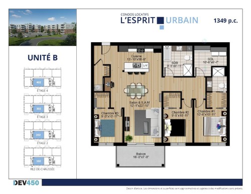 Floor Plan - 202-65 Av. Vézina, Saint-Esprit, QC - Other
