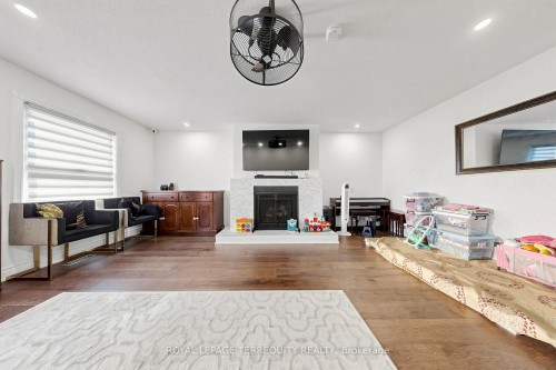 6663 Harlow Road, Mississauga, ON - Indoor With Fireplace