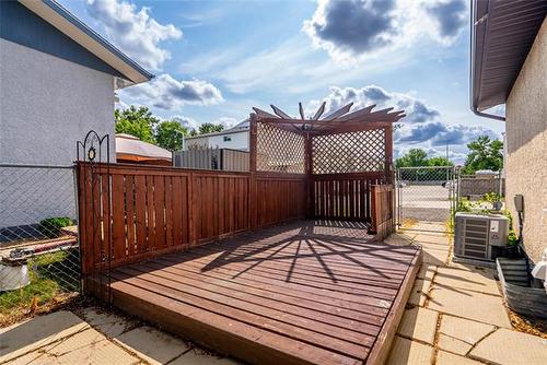 14 Whiteway Rd, Winnipeg, MB - Outdoor With Deck Patio Veranda With Exterior
