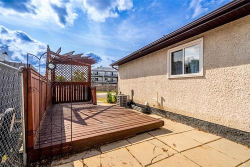 14 Whiteway Rd, Winnipeg, MB - Outdoor With Deck Patio Veranda With Exterior