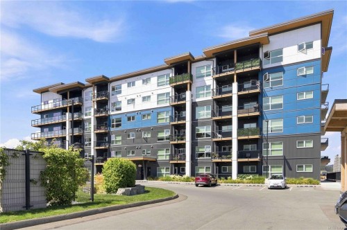#206-2461 Gateway Rd, Langford, BC - Outdoor With Balcony With Facade