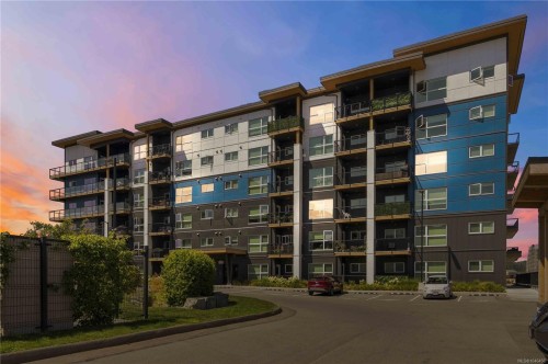#206-2461 Gateway Rd, Langford, BC - Outdoor With Balcony With Facade