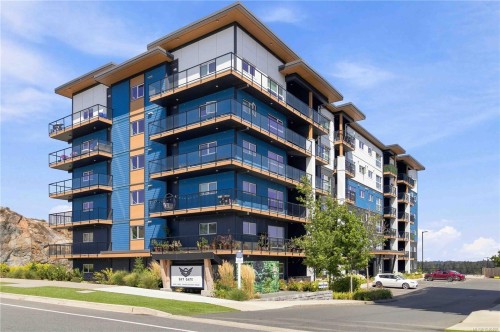 #206-2461 Gateway Rd, Langford, BC - Outdoor With Balcony With Facade