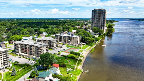 Aerial View - 308-214 Rue Notre-Dame, Repentigny (Repentigny), QC - Outdoor With Body Of Water With View