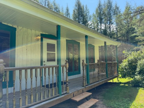 Front of Structure - 4470 Ch. De La Gare, Labelle, QC - Outdoor With Deck Patio Veranda