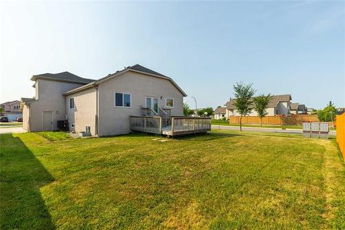 243 Bairdmore Blvd, Winnipeg, MB - Outdoor With Deck Patio Veranda