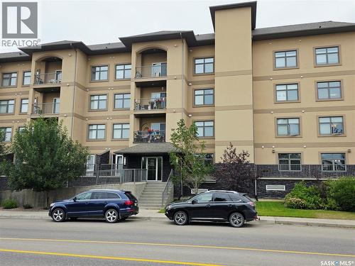 106 3630 Haughton Road E, Regina, SK - Outdoor With Balcony With Facade