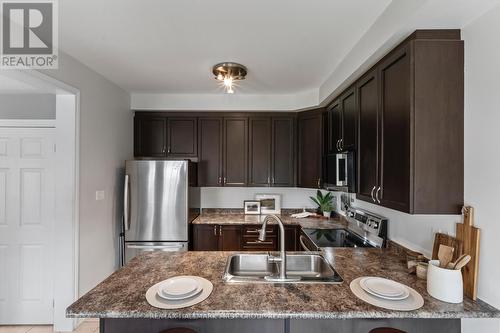 96 Redfern Crescent, Clarington, ON - Indoor Photo Showing Kitchen With Stainless Steel Kitchen With Double Sink