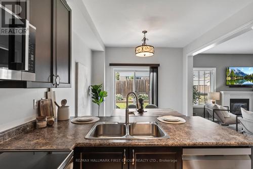 96 Redfern Crescent, Clarington, ON - Indoor Photo Showing Kitchen With Double Sink