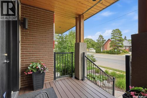 1210 Broadway Avenue, Saskatoon, SK - Outdoor With Deck Patio Veranda With Exterior